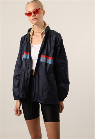 VINTAGE ADIDAS LIGHTWEIGHT FESTIVAL WINDBREAKER SHELL JACKET