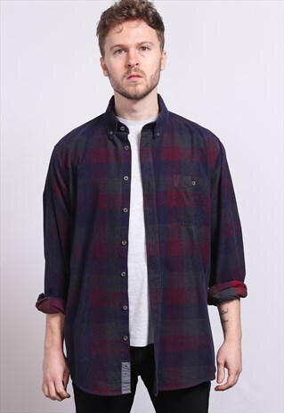 VINTAGE CORDUROY CORD SHIRT