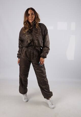 VINTAGE AMICI FULL SKI SUIT SNOW SPORTS UK S 10 (J2W)