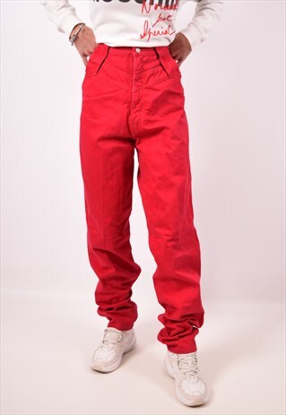 wrangler red jeans