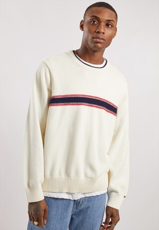 VINTAGE TOMMY HILFIGER KNITTED JUMPER
