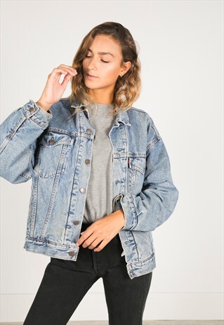 VINTAGE 80S LEVI'S WINTER BLANKET JACKET / R1100R612