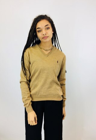 RALPH LAUREN MERINO WOOL JUMPER