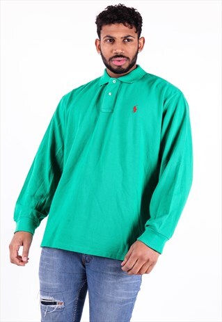 RALPH LAUREN LONG POLO SHIRT T654