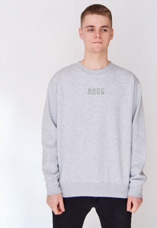 GREY DOMINO (GREEN) SWEATSHIRT