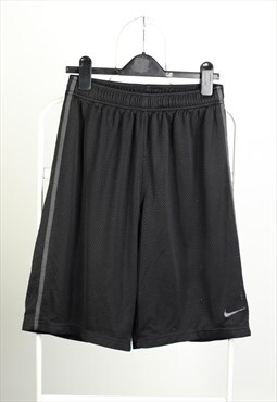 Vintage Nike Sports Trainers Logo Shorts Black 