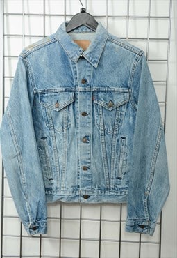Vintage 90s Levi's Denim jacket Blue Size M