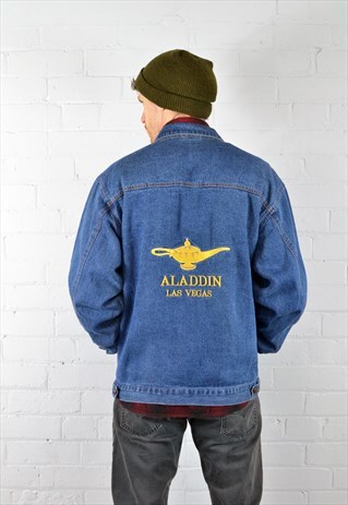 VINTAGE MID BLUE ALADDIN DENIM JACKET