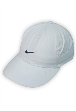 Vintage Nike White Sports Cap
