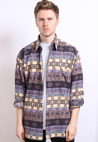 VINTAGE AZTEC NAVAJO SHIRT