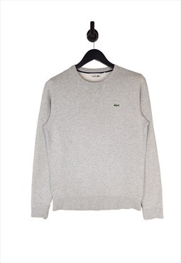 Men's Lacoste Sport Sweatshirt In Grey Size Small