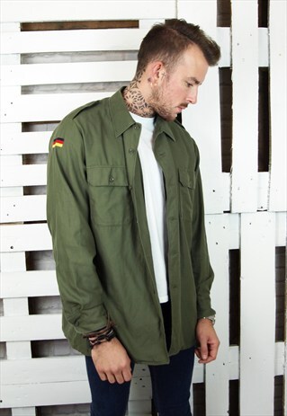 UNISEX GERMAN MILITARY UTILITY SHIRT