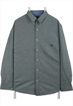 Chaps Ralph Lauren 90's Long Sleeve Button Up Check Shirt XL