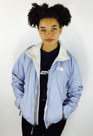 NORTH FACE TEDDY BEAR FLEECE LINED COAT