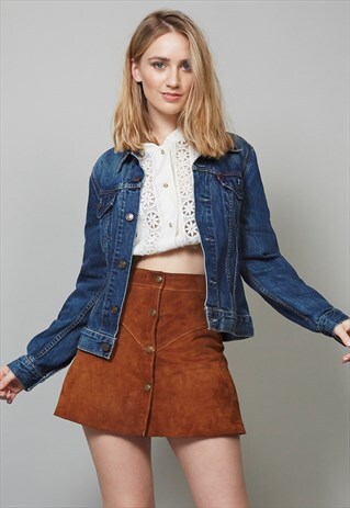 VINTAGE 70'S BLUE DENIM LEVI'S JACKET 1177