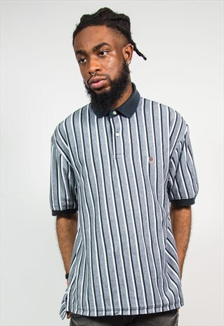 TOMMY HILFIGER 90'S STRIPED POLO T-SHIRT