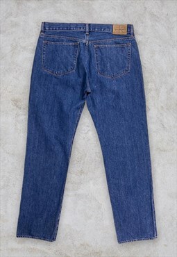 Vintage Calvin Klein Jeans Blue Denim Straight Leg W36 L34