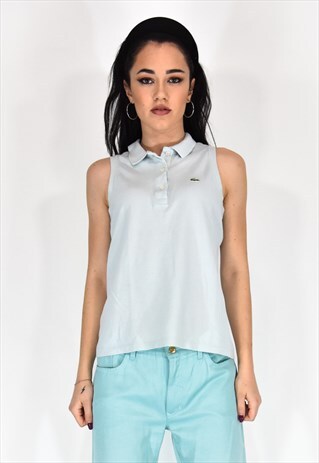 LACOSTE LIGHT BLUE GYROMANIC POLO