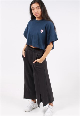 VINTAGE REEBOK CROPPED SLEEVELESS SWEATSHIRT