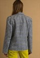 80S WOMAN COTTON LOUIS FERAUD LINEN BLAZER 6056