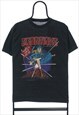 Vintage Scorpions 1985 World Tour Black Graphic TShirt