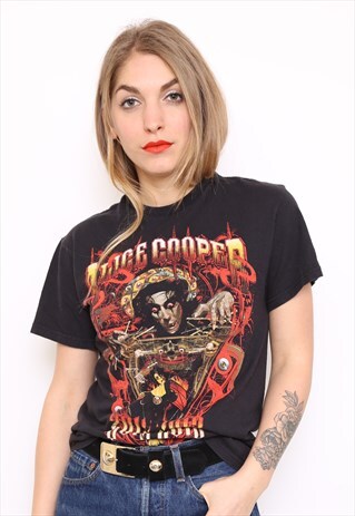 ALICE COOPER ROCK BAND TOP T-SHIRT