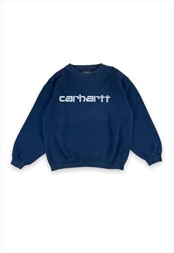 Carhartt vintage Y2K fleece embroidered sweatshirt
