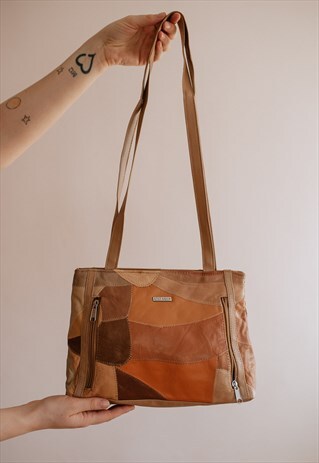 VINTAGE 70S' BOHO PATCHWORK BAG