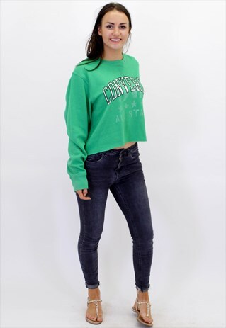 VINTAGE CONVERSE CROPPED SWEATSHIRT