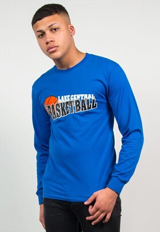 USA LONG SLEEVE T-SHIRT LAKE CENTRAL BASKETBALL