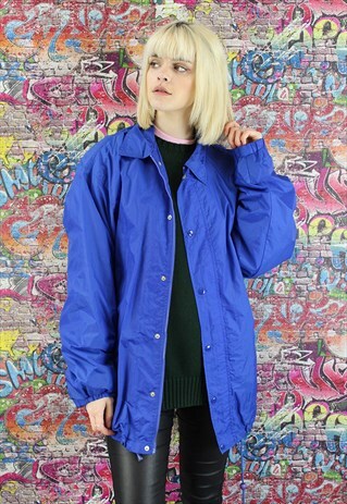 VINTAGE 90S SHELL JACKET/WINDBREAKER. UNISEX SPORTSWEAR.