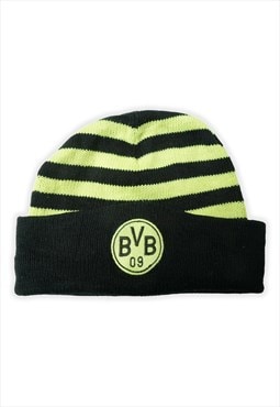 Vintage Nike Borussia Bortmund Black Beanie Mens