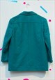 VINTAGE EASTEX GREEN PURE NEW WOOL JACKET