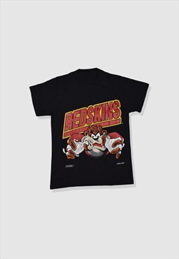 Vintage 1991 Warner Bros Washington Redskins Graphic T-Shirt