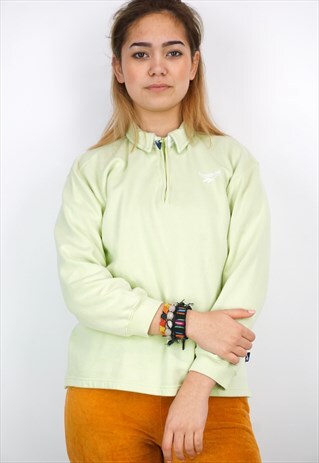 VINTAGE 90'S REEBOK 1/4 ZIP SWEATSHIRT
