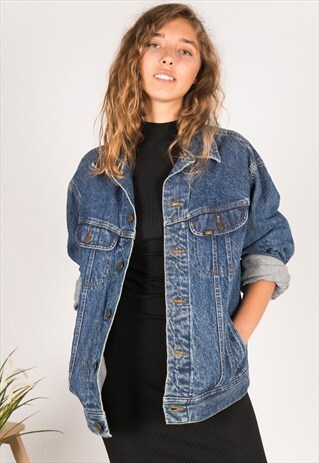 VINTAGE 80S HARD ROCK LEE JACKET / RHOUSTON403