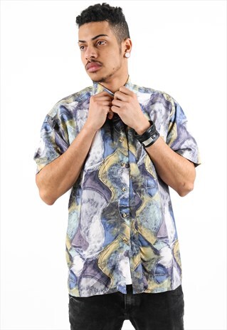 VINTAGE PATTERNED SHIRT PSAW436D
