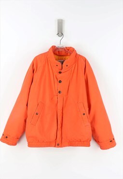 Fiorucci Panarctic 80's Winter Jacket in Orange - M