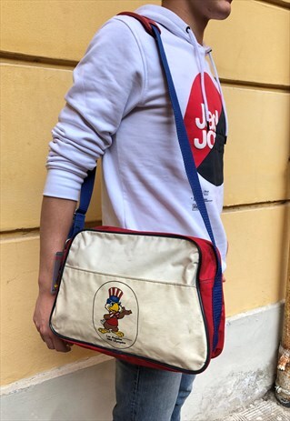 VINTAGE RARE SHOULDER MESSENGER BAG OLYMPICS LA