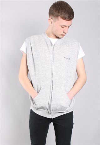 VINTAGE 80'S SLEEVELESS SWEATSHIRT
