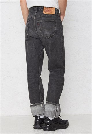 VINTAGE GREY LEVI'S 501 FIT DENIM JEANS