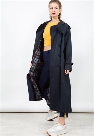 VINTAGE 80S ORIGINAL BURBERRY TRENCH / S3925