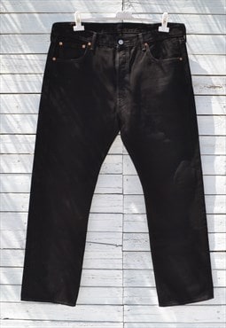 Deadstock Levi's 501 black jeans.size w36 L30