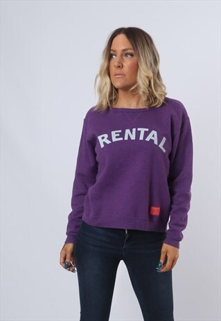 SWEATSHIRT TOP JUMPER BICH REBORN RENTAL PRINT (BJBF)