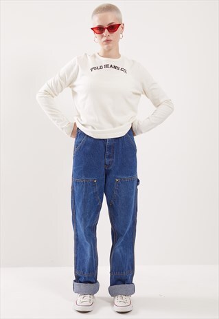 VINTAGE RALPH LAUREN POLO JEANS LONG SLEEVE TOP