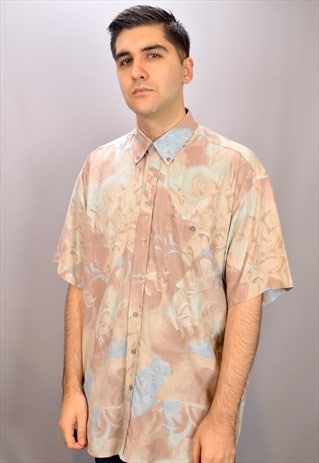 VINTAGE PATTERNED SHORT SLEEVE SHIRT
