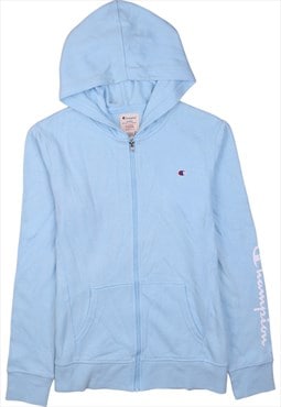 Vintage 90's Champion Hoodie Drawstring Pockets Full Zip Up