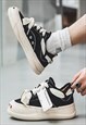 CHUNKY SOLE SNEAKERS CHUNKY SOLE PUNK SHOES GRUNGE TRAINERS