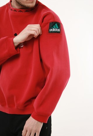 VINTAGE OLDSCHOOL ADIDAS EQUIPMENT RARE SWEATSHIRT 14162