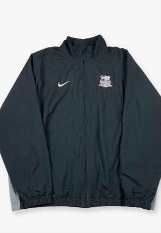 NIKE 2009 NOTTS COUNTY FOOTBALL TRACK TOP BLACK 2XL